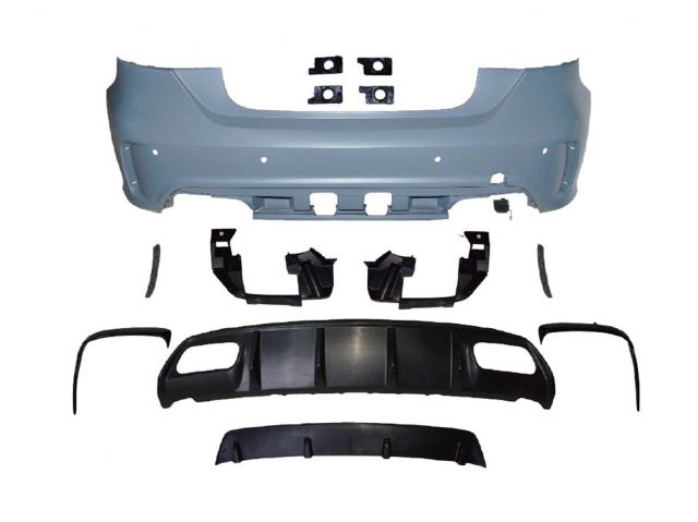 M. BENZ A-CLASS W176 AMG, A45, EDI1 REAR BUMPER ASSY W/ PDC